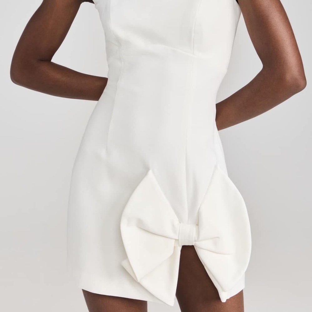 Elliatt Ray White Bow Dress